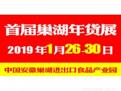 2019首届安徽巢湖迎春年货购物节1月26-30号