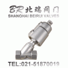 不锈钢气动角座阀J611W